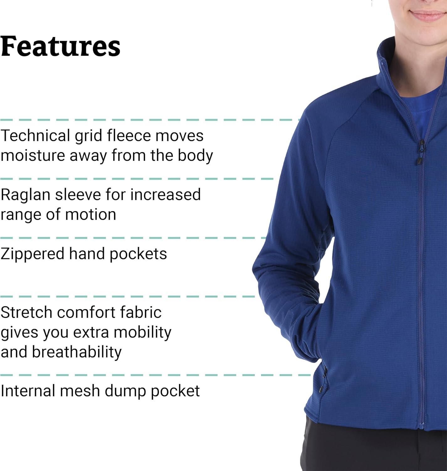 imageMARMOT womens Womens Leconte Fleece JacketTwilight Blue