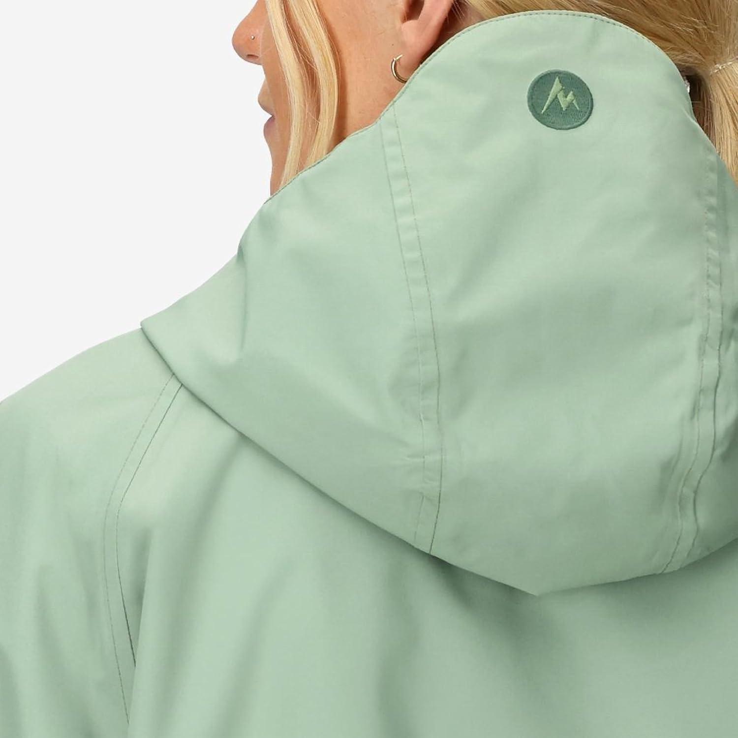 imageMarmot Womens Cascade Durable amp Waterproof Rain JacketAgate Green