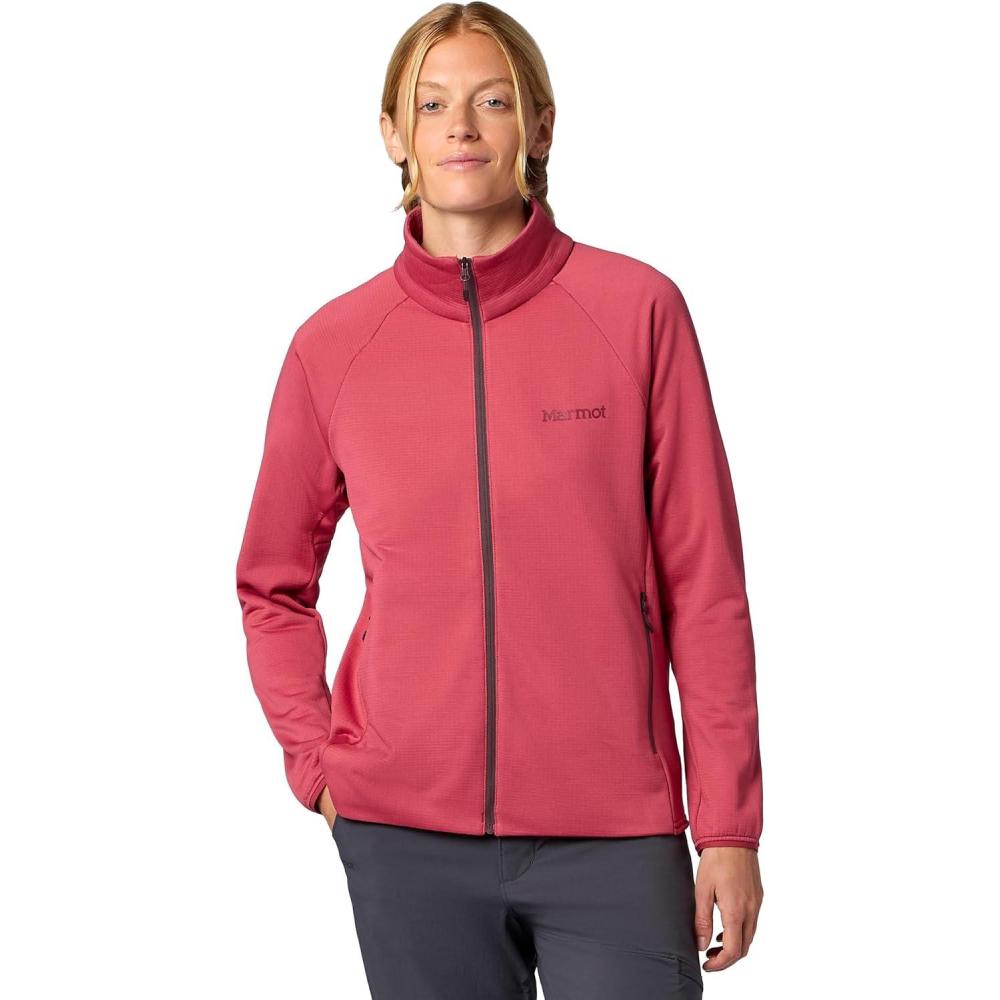 imageMARMOT womens Womens Leconte Fleece JacketDried Rose