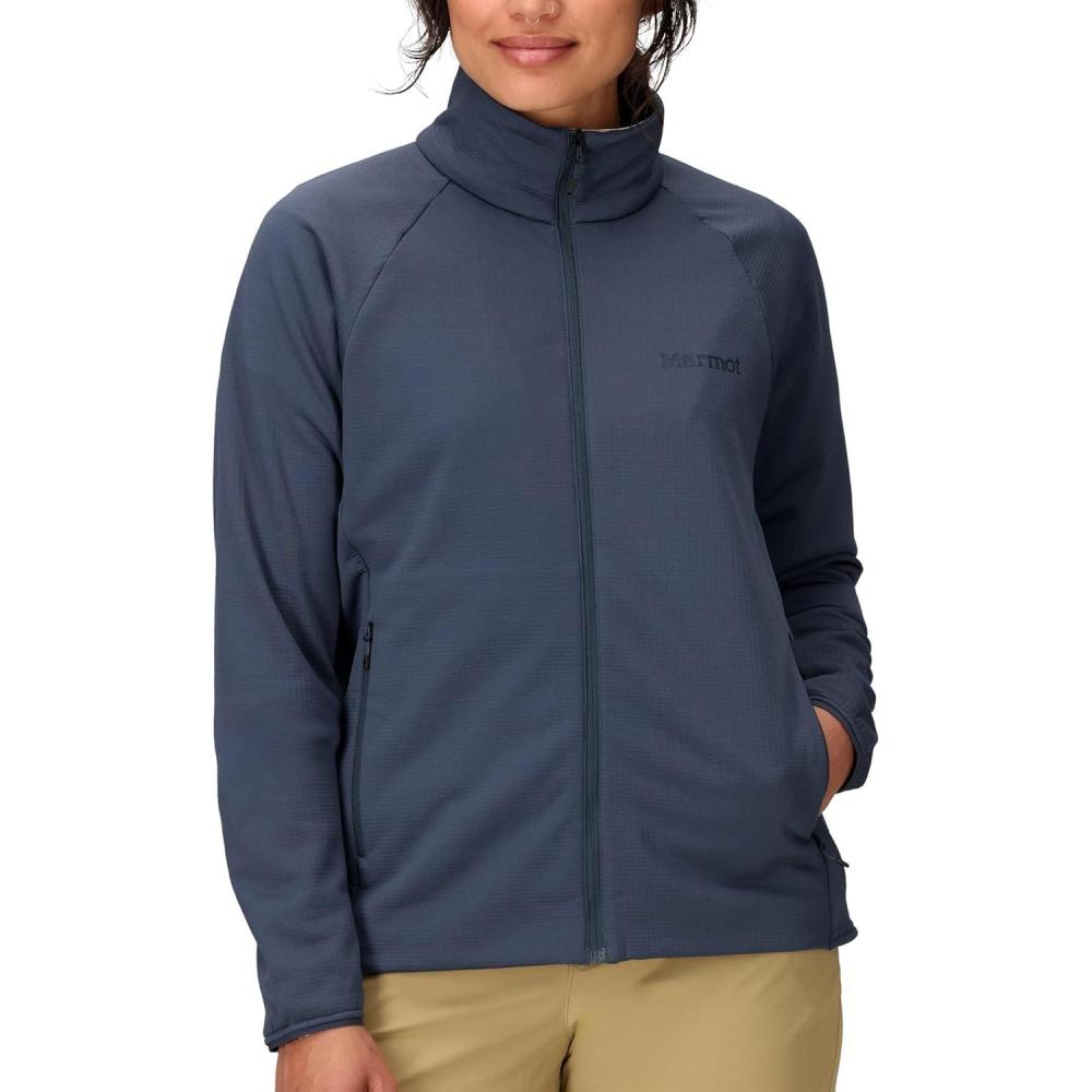 imageMARMOT womens Womens Leconte Fleece JacketThunderhead