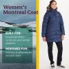 MARMOT Women’s Montreal Mid-thigh Length Down Puffer Jacket(Jet Black)