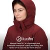 MARMOT womens Chelsea 700 Down Fill Coat With Hood(Acai Berry – Latest Collection)