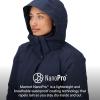 MARMOT womens Chelsea 700 Down Fill Coat With Hood(Arctic Navy – Latest Collection)