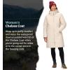 MARMOT womens Chelsea 700 Down Fill Coat With Hood(Birch Bark – Latest Collection)