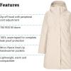 MARMOT womens Chelsea 700 Down Fill Coat With Hood(Birch Bark – Latest Collection)