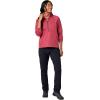 MARMOT womens Leconte 1/2 Zip Fleece Jacket(Dried Rose)