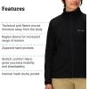 MARMOT womens Women’s Leconte Fleece Jacket(Black)