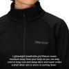 MARMOT womens Women’s Leconte Fleece Jacket(Black)