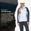 Marmot Women’s Cascade Durable & Waterproof Rain Jacket(Vapor/Thunderhead)