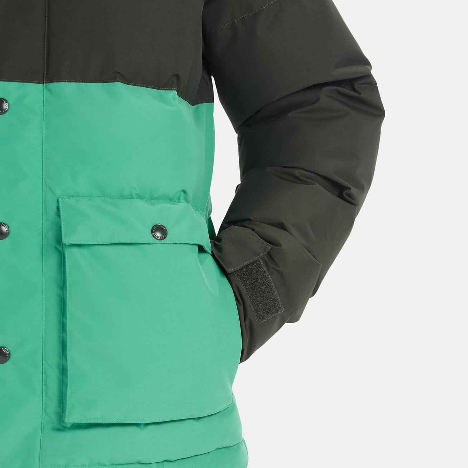 imageMARMOT Mens Fordham Down Jacket Waterproof Breathable 700Fill Insulated Puffer CoatRosin GreenClover