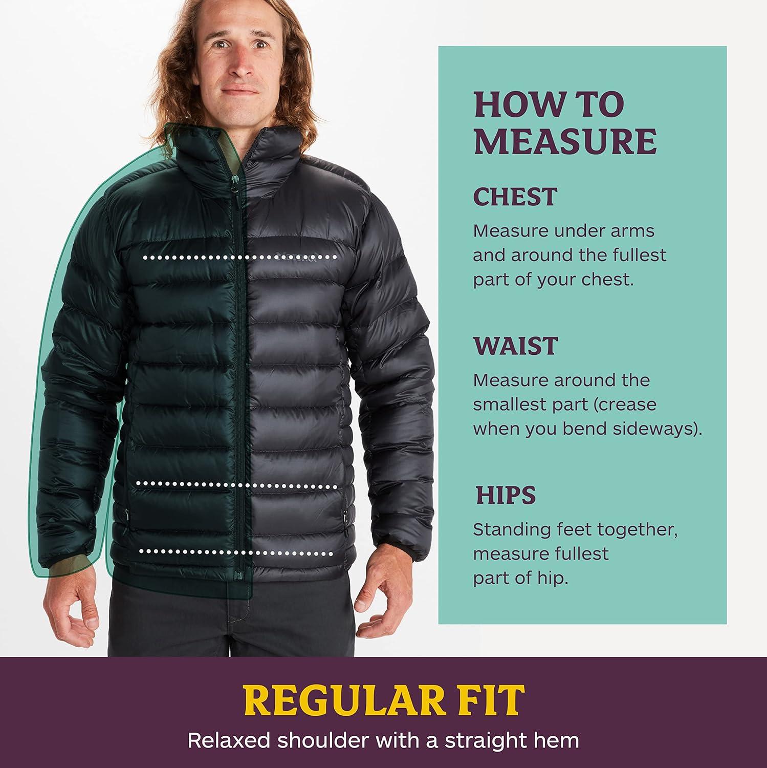 imageMARMOT Mens Zeus Jacket 700Fill Insulated WaterResistant Lightweight PufferSlate Grey