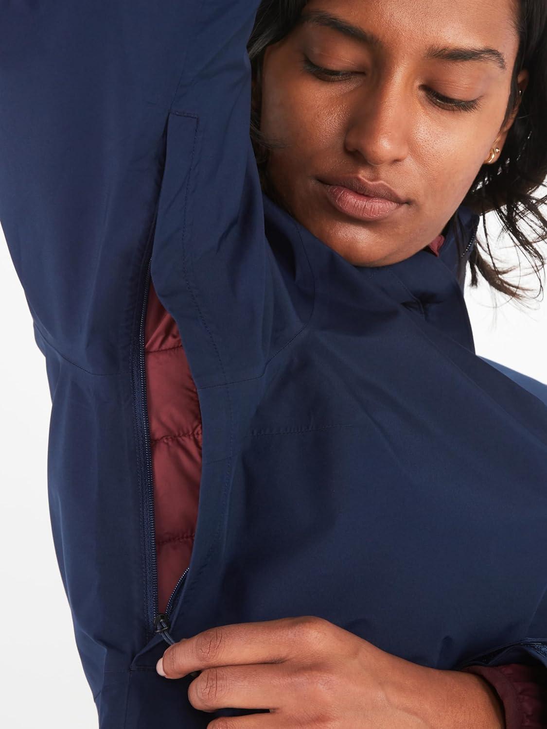 imageMARMOT Womens GORETEX Minimalist Rain Jacket Packable Breathable Durable Wind amp Water ProtectionArctic Navy