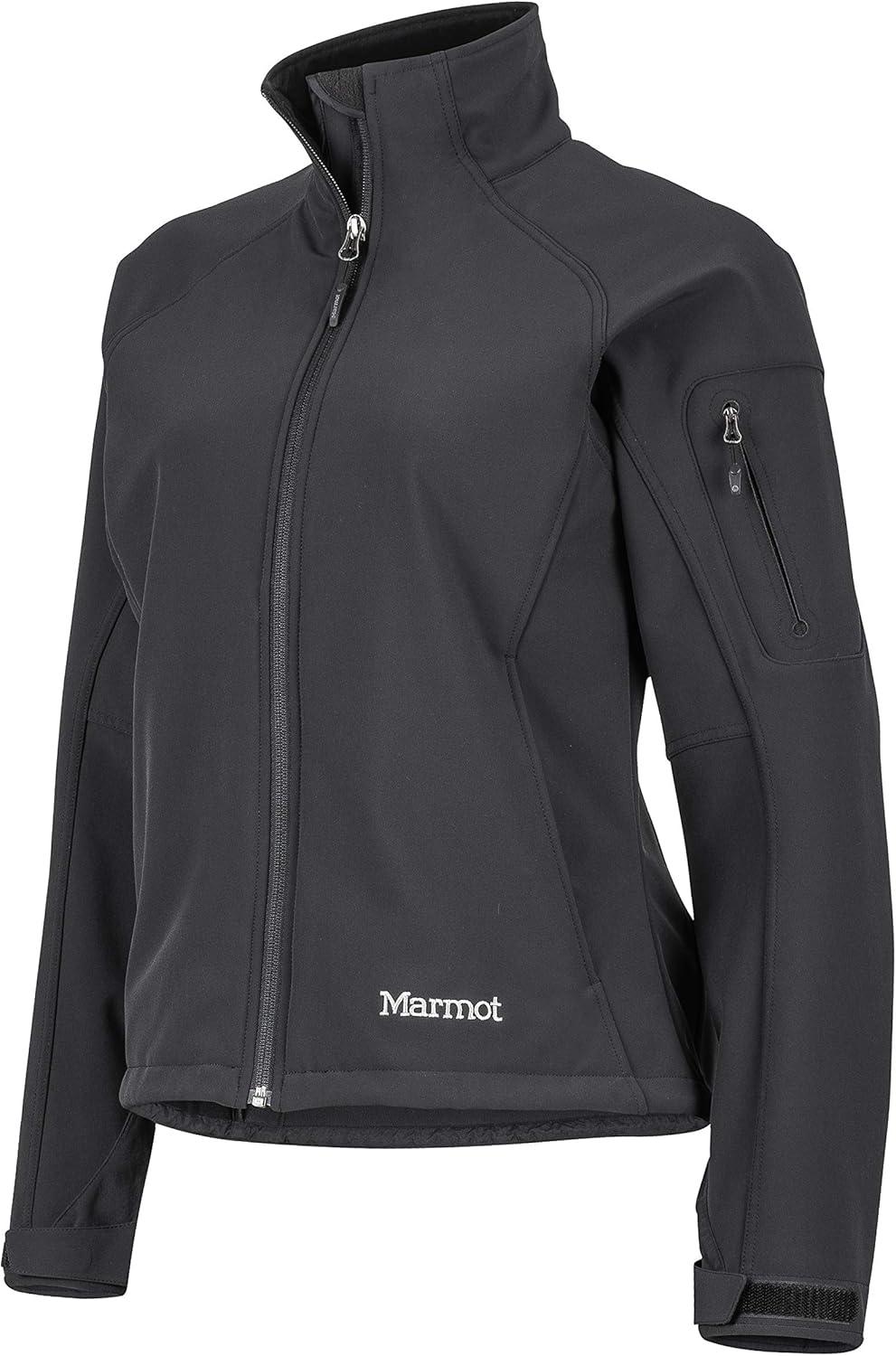 imageMARMOT Womens Gravity Jacket Windproof WaterResistant Breathable SoftshellBlack