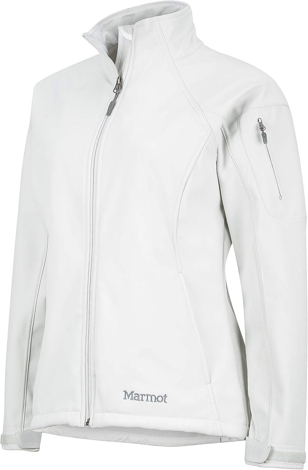 imageMARMOT Womens Gravity Jacket Windproof WaterResistant Breathable SoftshellGlacier Grey
