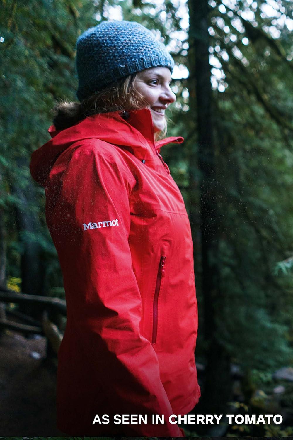 imageMARMOT Womens Starfire Rain Jacket Lightweight Waterproof RaincoatGreen Garnet