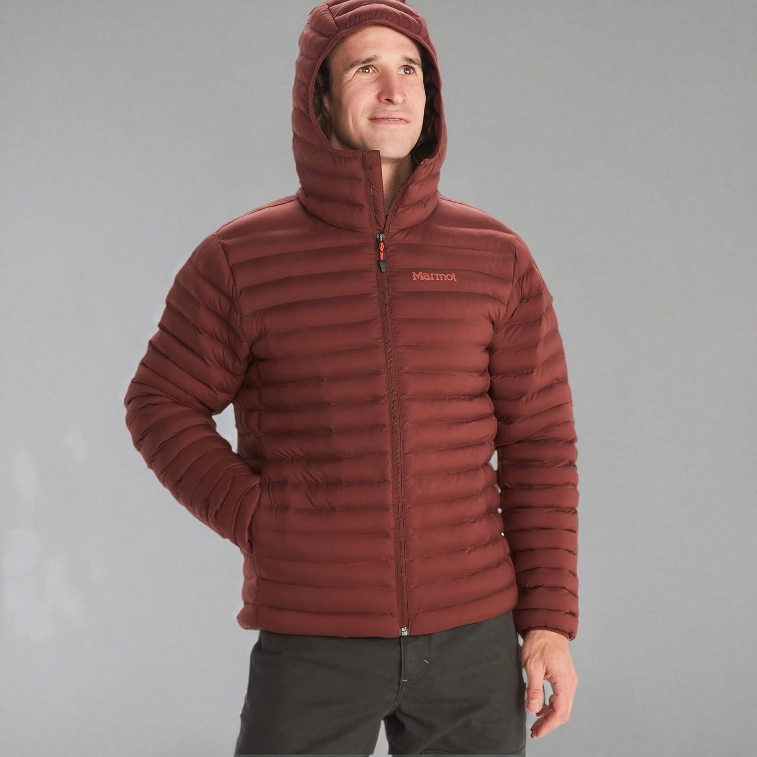 imageMARMOT mens Echo Featherless HoodyWhiskey Brown Latest Collection