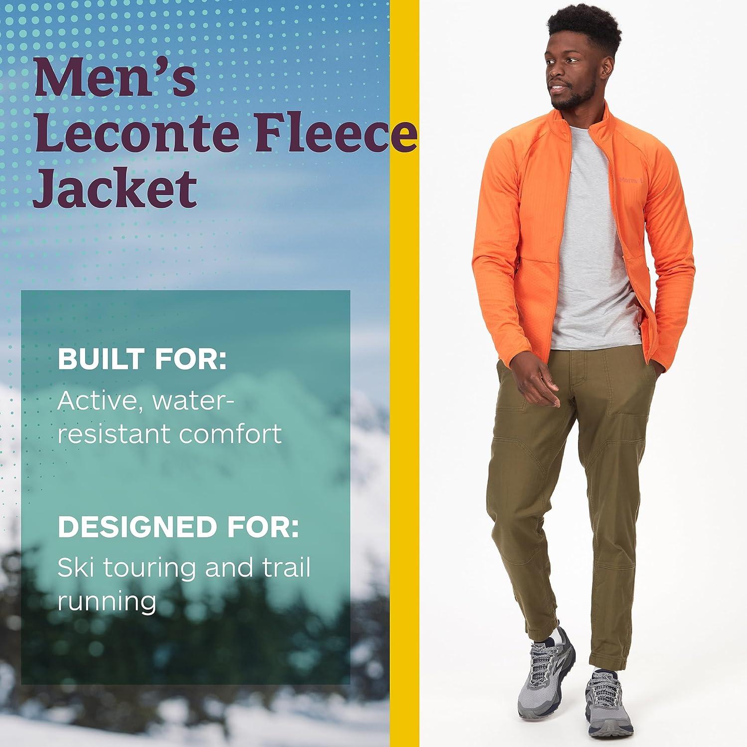 imageMARMOT mens Leconte Fleece JacketTangelo