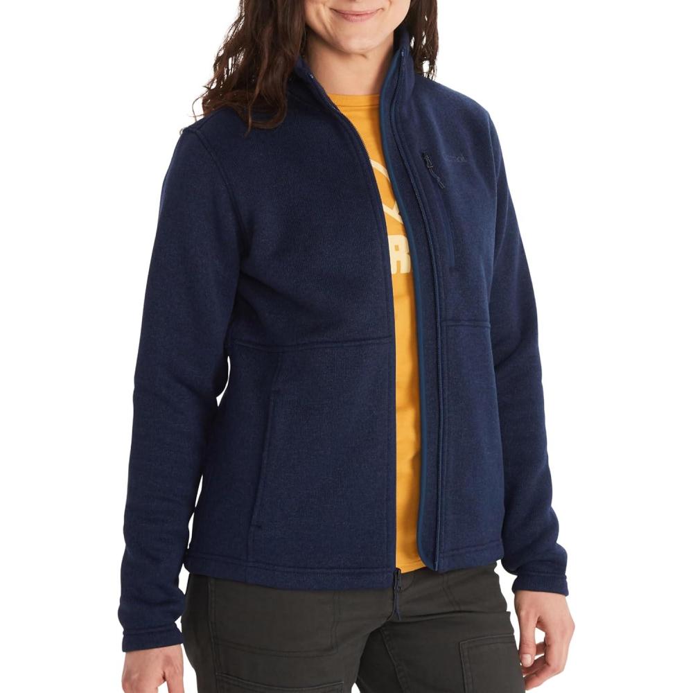 imageARMOT Womens Drop Line Jacket Casual Fleece for Camping amp BackpackingArctic Navy