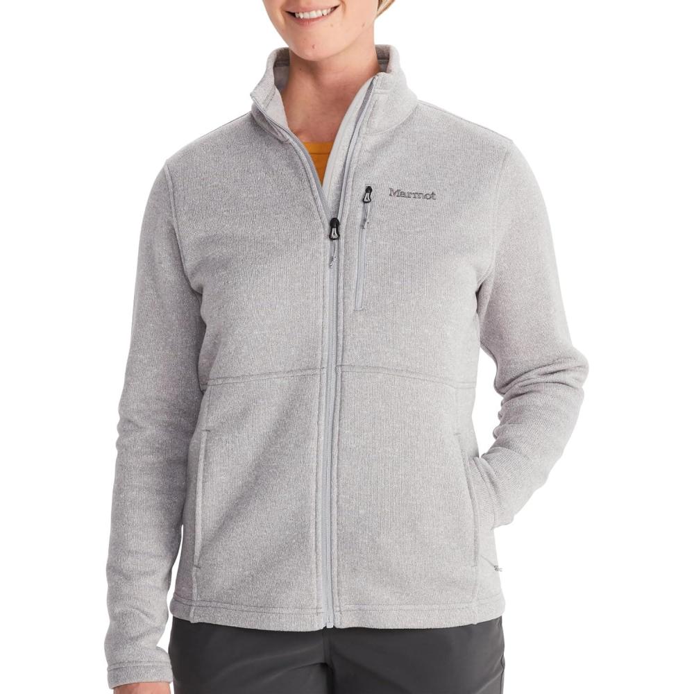 imageARMOT Womens Drop Line Jacket Casual Fleece for Camping amp BackpackingSleet