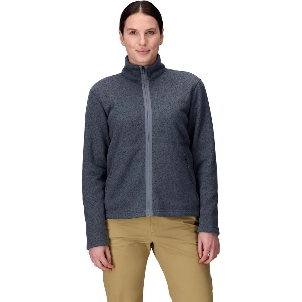 imageARMOT Womens Drop Line Jacket Casual Fleece for Camping amp BackpackingSteel Onyx Heather