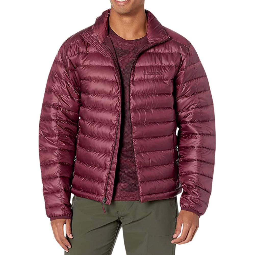 imageMARMOT Mens Zeus Jacket 700Fill Insulated WaterResistant Lightweight PufferPort Royal