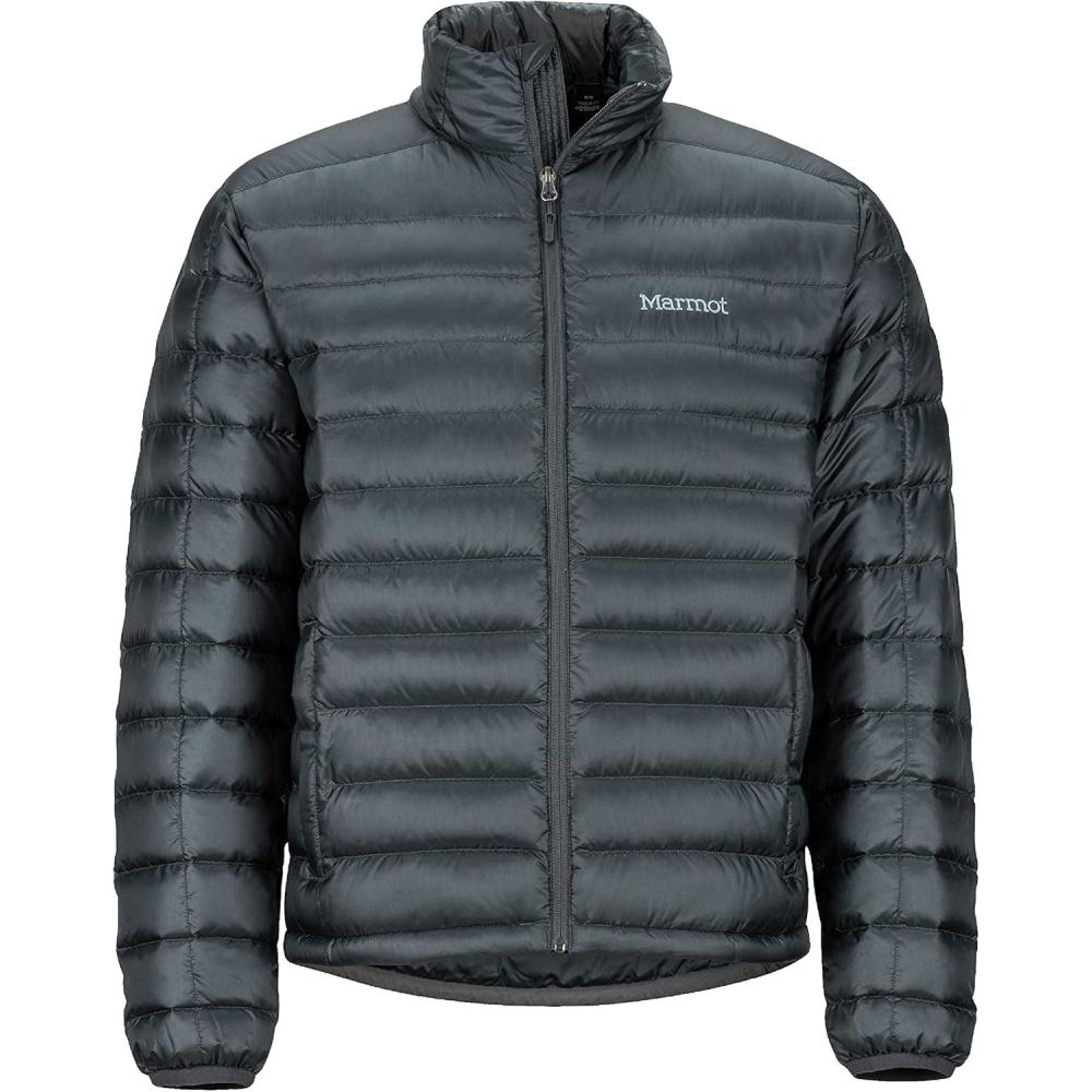imageMARMOT Mens Zeus Jacket 700Fill Insulated WaterResistant Lightweight PufferSlate Grey