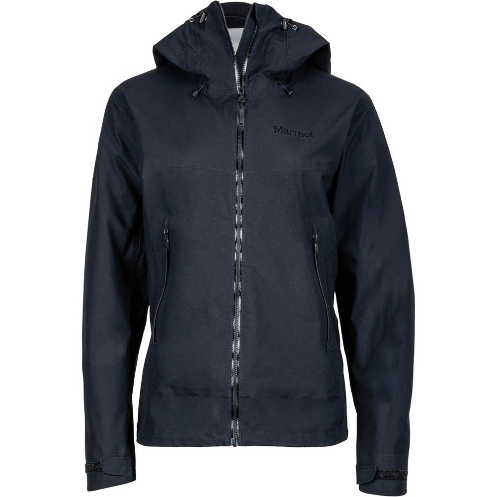 imageMARMOT Womens Starfire Rain Jacket Lightweight Waterproof RaincoatJet Black