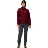 ARMOT Women’s Drop Line Jacket – Casual Fleece for Camping & Backpacking(Acai Berry Heather)