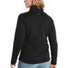 ARMOT Women’s Drop Line Jacket – Casual Fleece for Camping & Backpacking(Black)