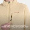 ARMOT Women’s Drop Line Jacket – Casual Fleece for Camping & Backpacking(Light Oak)