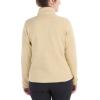 ARMOT Women’s Drop Line Jacket – Casual Fleece for Camping & Backpacking(Light Oak)