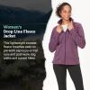 ARMOT Women’s Drop Line Jacket – Casual Fleece for Camping & Backpacking(Purple Fig)