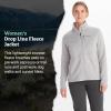 ARMOT Women’s Drop Line Jacket – Casual Fleece for Camping & Backpacking(Sleet)