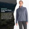 ARMOT Women’s Drop Line Jacket – Casual Fleece for Camping & Backpacking(Steel Onyx)