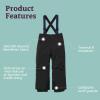 MARMOT Kid’s Edge Insulated Snow Pant(Black)