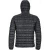 MARMOT Men’s Featherless Hoody – Lightweight Down-Alternative Puffer Jacket with Hood(Black)