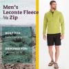 MARMOT Men’s Leconte Fleece 1/2 Zip Pullover Jacket – Lightweight, Breathable, Technical Grid Fleeced Layer(Spinach Green)