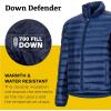MARMOT Men’s Zeus Jacket – 700-Fill Insulated, Water-Resistant, Lightweight Puffer(Arctic Navy)