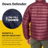 MARMOT Men’s Zeus Jacket – 700-Fill Insulated, Water-Resistant, Lightweight Puffer(Port Royal)