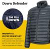 MARMOT Men’s Zeus Jacket – 700-Fill Insulated, Water-Resistant, Lightweight Puffer(Slate Grey)