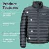 MARMOT Men’s Zeus Jacket – 700-Fill Insulated, Water-Resistant, Lightweight Puffer(Slate Grey)