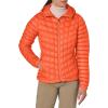 MARMOT Women’s Featherless Hoody – Lightweight Down-Alternative Puffer Jacket with Hood(Nasturtium)