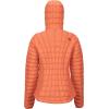MARMOT Women’s Featherless Hoody – Lightweight Down-Alternative Puffer Jacket with Hood(Nasturtium)