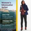 MARMOT Women’s GORE-TEX Minimalist Rain Jacket – Packable, Breathable, Durable Wind & Water Protection(Arctic Navy)