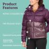 MARMOT Women’s Guides Down Hoody – 700-Fill Insulated, Water-Resistant, Lightweight Puffer Jacket with Hood(Purple Fig/Hazy Purple)