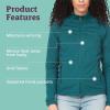 MARMOT Women’s Leconte Fleece Jacket – Lightweight, Breathable, Technical Grid Fleeced Layer(Dark Jungle)