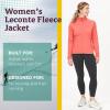 MARMOT Women’s Leconte Fleece Jacket – Lightweight, Breathable, Technical Grid Fleeced Layer(Grapefruit)