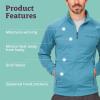 MARMOT mens Leconte Fleece Jacket(Moon River)