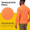 MARMOT mens Leconte Fleece Jacket(Tangelo)