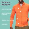 MARMOT mens Leconte Fleece Jacket(Tangelo)